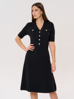 Платье женское ZZ-03007 black