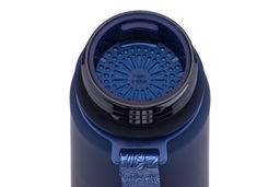 Бутылка для воды 500 мл 6,5*6,5*23 см Style Matte с углублениями д/пальцев, темно-синяя - Elan gallery фото 9