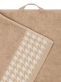 Полотенце для рук 35x70 бежевый махровая ткань