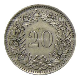 20 раппенов 1944 года Швейцария