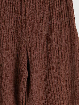 Dokulu Geni? Pa?a K?z ?ocuk Pantolon