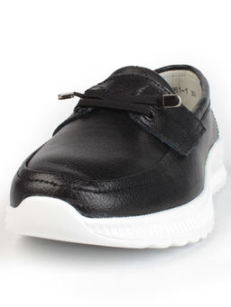 03-ZL-8861-1 BLACK Полуботинки женские (натуральная кожа)