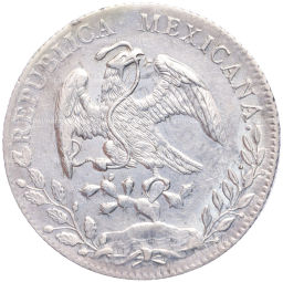 8 реалов 1894 года Мексика