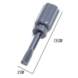 Конструктор винтовой «Бетономешалка», с отвёрткой, 24 детали