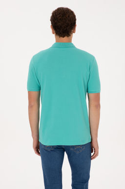 Футболка U.S. Polo Assn Erkek Mint Ti__rt из хлопка в ассортименте фото 5