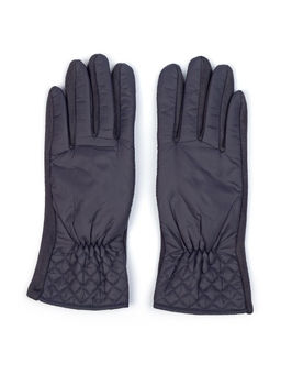 Перчатки из полиэстера серого цвета