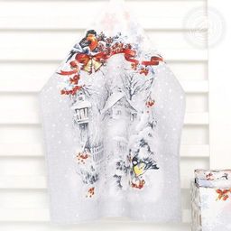 Полотенце 50*60 см. Морозко рогожка хлопок 100%