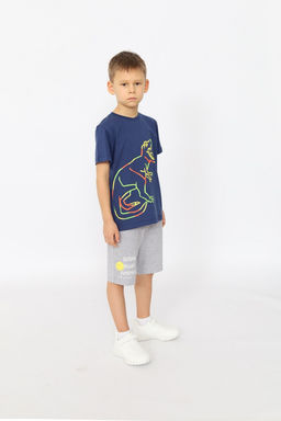 CRB wear/ HSKB 63834-41 Футболка для мальчика,темно-синий/Ex.Cherubino  фото 3