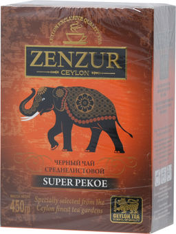 Zenzur. Super Pekoe 450 гр. карт.пачка