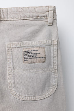 STRAIGHT JEANS WITH SEAM DETAILS - Zara фото 4