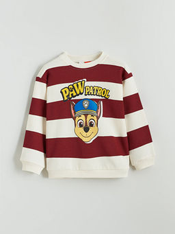 ?izgili Paw Petrol Bask?l? Erkek ?ocuk Sweatshirt ve E?ofman Alt