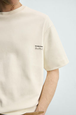 SUDADERA INTERLOCK ESTAMPADO FOTOGR?FICO / Beige - Zara фото 5