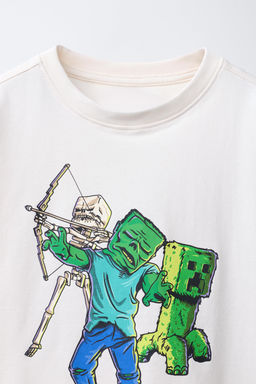 MINECRAFT  MOJANG AB.  PRINTED T-SHIRT - Zara фото 7