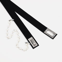 Ремень женский, ширина 2.4 см, пряжка металл, цвет чёрный - Simaland фото 3