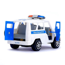 Машина инерционная Милиция, с открывающимися дверьми - Simaland фото 4
