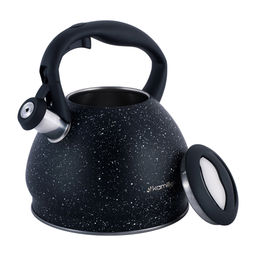 Чайник нерж. 2,7 л со свистком, с нейлоновой ручкой арт. (1086) 00-0001828