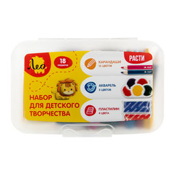 Лео Расти Набор для детского творчества LGSAB-18 ( в пластиковой упаковке )