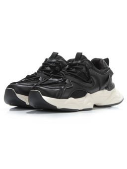 05-6035-1 BLACK Кроссовки женские (искусственные материалы)