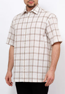 Сорочка мужская короткий рукав BERTHIER Caballero 23928  фото 7