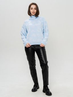 Водолазка Леопард с шерстью 20% - Esenia фото 19