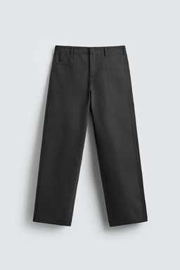 RELAXED FIT JEANS WITH POCKETS - Zara фото 7