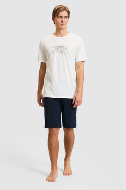Erkek Ekru Pijama Tak_m_ - U.s. polo assn фото 4