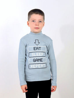 CRB wear / CWKB 63976-23-425 Водолазка для мальчика,серый