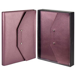 Ежедневник-органайзер недатированный ESCALADA, А5+, 120 л., арт. 63922/ 10 КРАСТ БОРДОВЫЙ