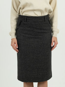 юбка на подкладке в составе шерсть - Трика фото 4