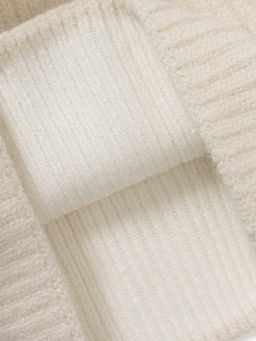 Шапка жен. пух енот+шерсть+виск LB-N88069 white
