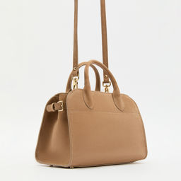 Женская сумка с ручками CALZETTI ASHLEY MINI Артикул 4250266, бежевый  фото 2