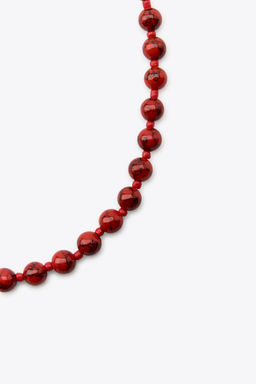 STONE BEAD NECKLACE - Zara фото 3