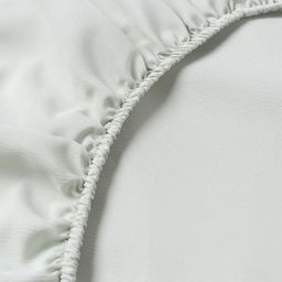 Простыня на резинке LoveLife 160*200*25 см, цв.зеленый, жатка, 100% п/э, 100гр/м2  фото 2