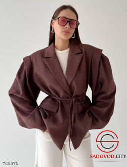 Пиджак свободный женский