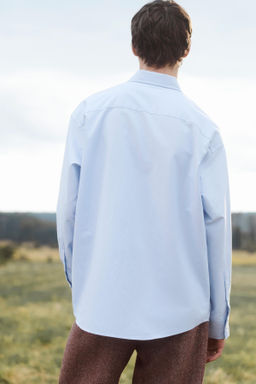 LIMITED EDITION EMBROIDERED OXFORD SHIRT - Zara фото 3