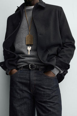 RELAXED FIT WOOL BLEND BLAZER - Zara фото 5