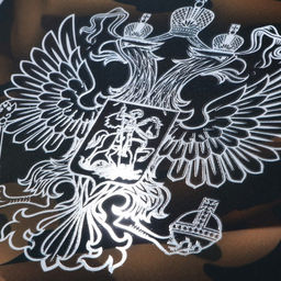 Ежедневник А5+, 100 л. Мягкая обл.Софт-тач Герб - Artfox фото 3