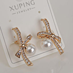 XUPING Серьги с замком кольцо арт. 18 1557 (id 281921)