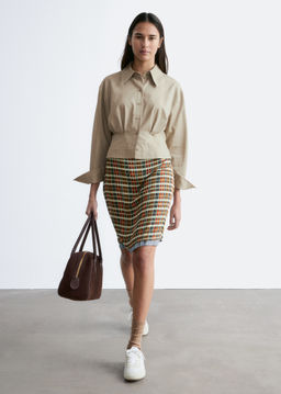 Camisa de corte ajustado a la cintura - H&m фото 6