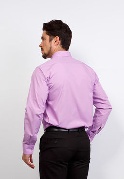 Сорочка мужская длинный рукав GREG 720/319/LDARK  фото 8