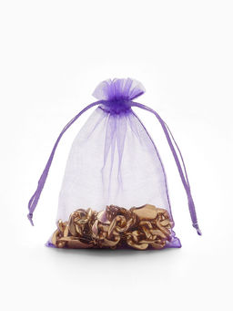 Набор мешочков подарочных 100шт., 9×12, цвет фиолетовый (7585523)