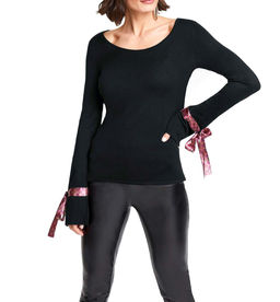 Пуловер, черный - Ashley brooke фото 3