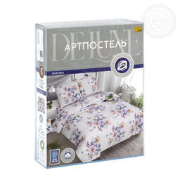 Постельное белье Сюита (поплин DE LUXE) 2 сп. с Евро/Пододеяльник: 1 шт. - 215*175; Простыня: 1 шт. - 215*240; Наволочка: 2 шт. - 70*70; DE LUXE