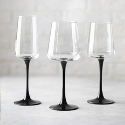 Набор бокалов для шампанского КОНТРАСТО 6шт 200мл