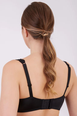 Бюстгальтер Milavitsa 124920 черный с нюдом  фото 7