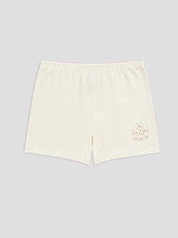 Bask?l? K?z ?ocuk Boxer 3l?