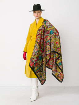 Большой мягкий очень нежный двусторонний палантин - Tantino фото 2