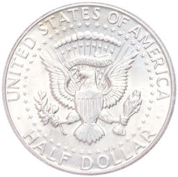 1/2 доллара (50 центов) 1968 года D США