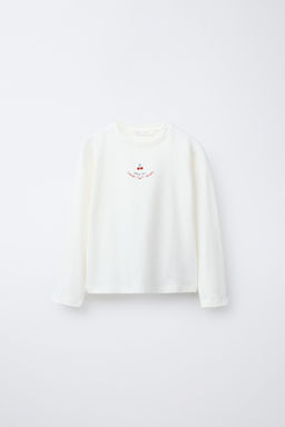2-6 YEARS/ CHERRY TEXTURE PYJAMAS - Zara фото 2