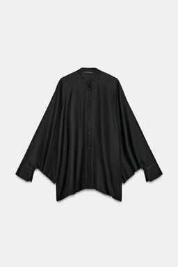 CAMISA CINTUR?N ZW COLLECTION / Negro - Zara фото 7